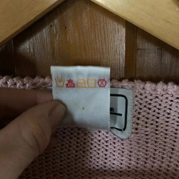 Vintage Angora Blend Geometric Sweater - Picture 4 of 14